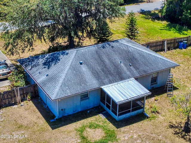 bird's eye view