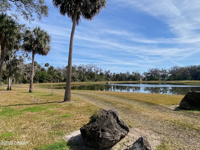 property view of water