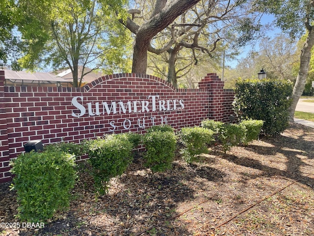 6037 Hickory Grove Ln, Port Orange, FL 32128 - view of community sign