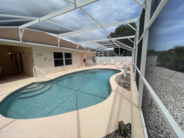 6037 Hickory Grove Ln, Port Orange, FL 32128 - view of pool featuring a patio