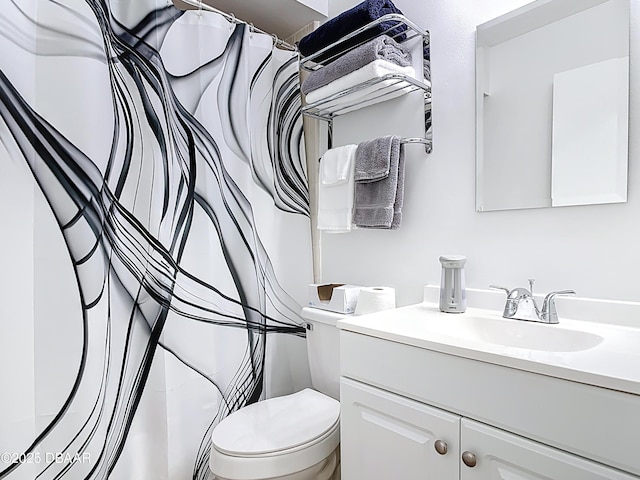 420 Banana Cay Dr Unit A, South Daytona, FL 32119 - bathroom featuring vanity and toilet