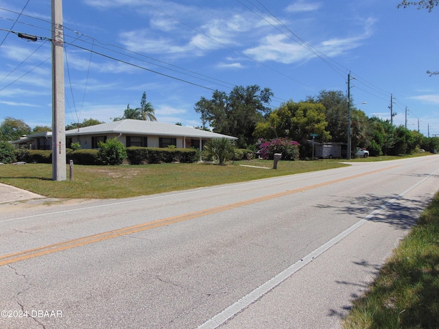 view of road