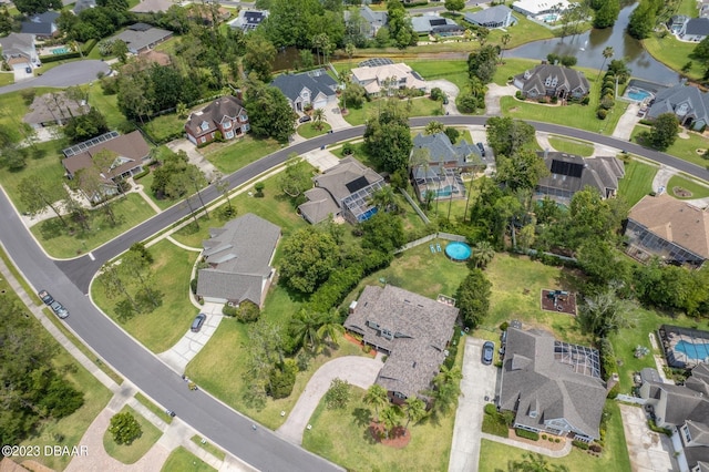 10 Foxhunter Flt, Ormond Beach, FL 32174 - aerial view with a water view and a residential view