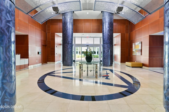 view of community lobby