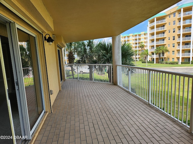 4670 Links Village Dr Unit D204, Ponce Inlet, FL 32127 - view of wooden terrace