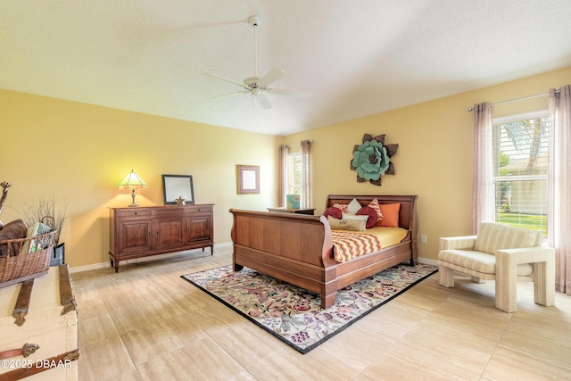 6273 Paradise Island Ct, Port Orange, FL 32128 - bedroom featuring ceiling fan and baseboards