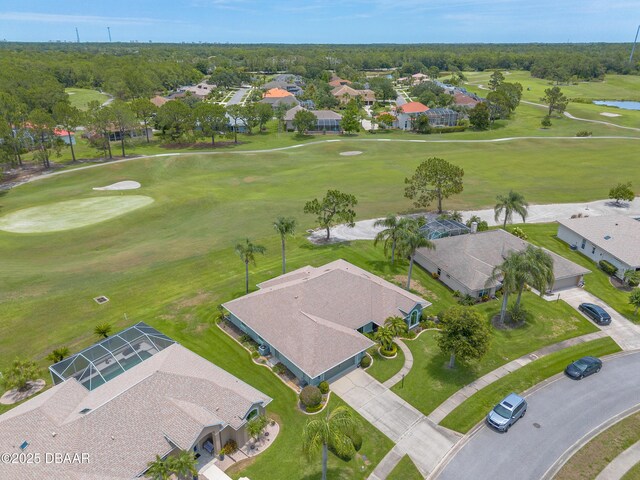 6273 Paradise Island Ct, Port Orange, FL 32128 - aerial view of residential area with a golf course