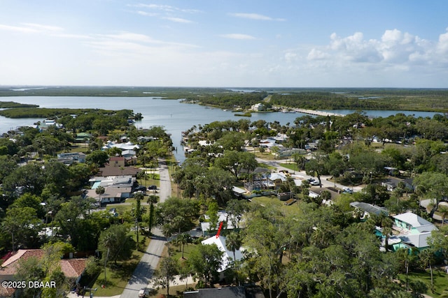 22 Cedar St, Port Orange, FL 32127 - aerial overview of property's location featuring a large body of water