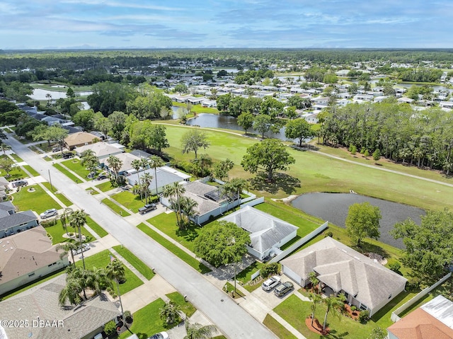5479 Saint Regis Way, Port Orange, FL 32128 - aerial view of residential area featuring a large body of water and a local golf course