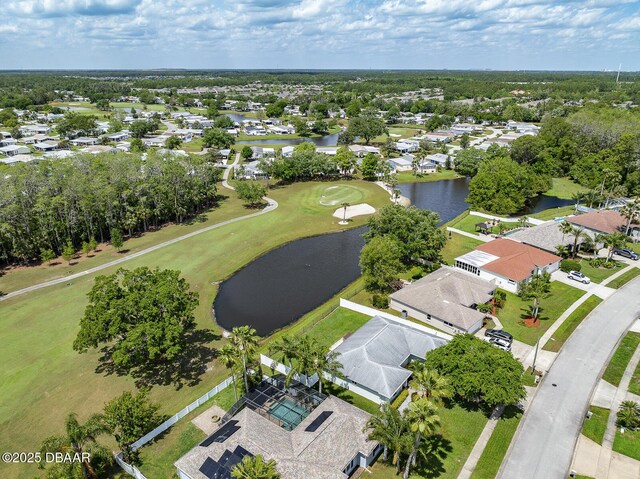 5479 Saint Regis Way, Port Orange, FL 32128 - aerial view of residential area with a nearby body of water