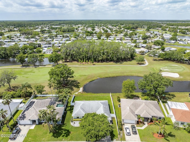 5479 Saint Regis Way, Port Orange, FL 32128 - aerial view of residential area with a local golf course and a nearby body of water