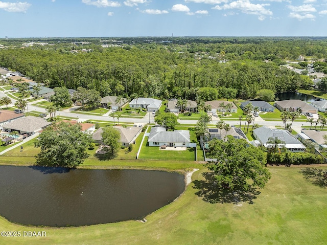 5479 Saint Regis Way, Port Orange, FL 32128 - aerial perspective of suburban area featuring a large body of water