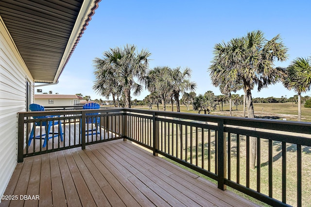 42 N Ocean Palm Villa, Flagler Beach, FL 32136 - view of deck
