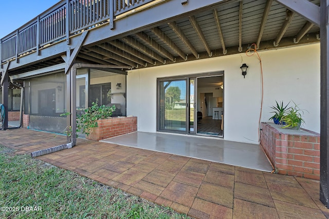 42 N Ocean Palm Villa, Flagler Beach, FL 32136 - view of patio / terrace