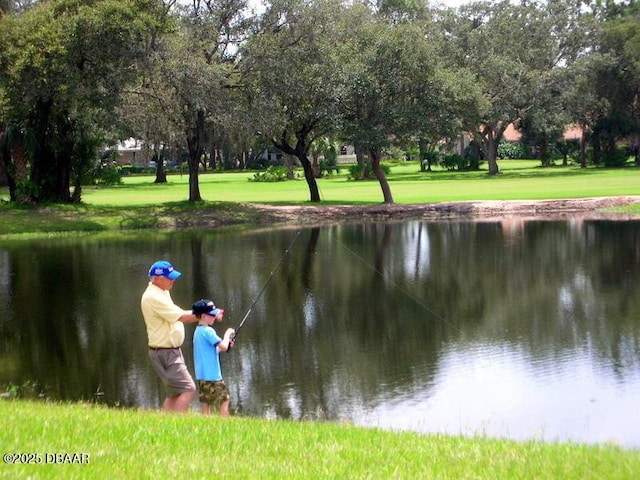 view of water feature