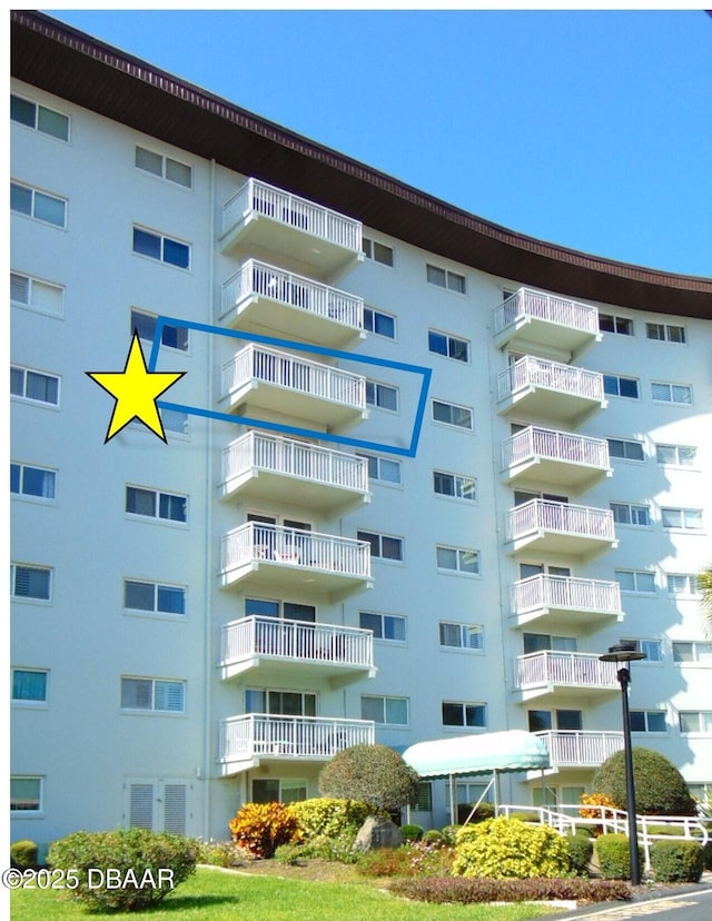 100 Silver Beach Ave Unit 710, Daytona Beach, FL 32118 - view of apartment building / complex