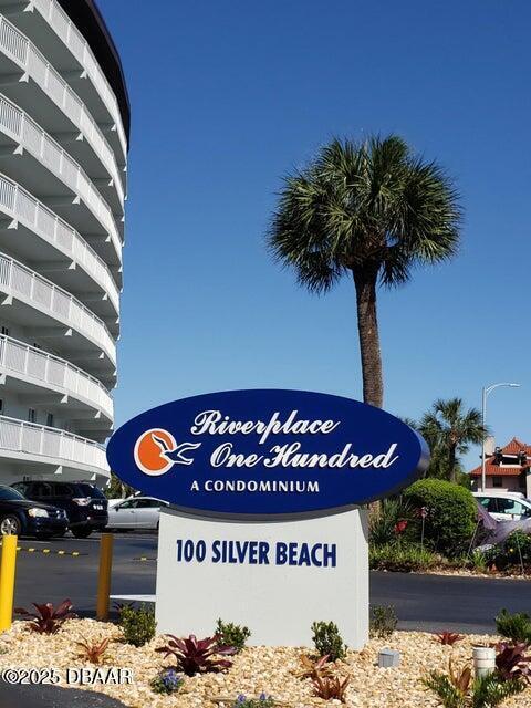 100 Silver Beach Ave Unit 710, Daytona Beach, FL 32118 - view of community sign