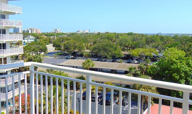 100 Silver Beach Ave Unit 710, Daytona Beach, FL 32118 - balcony with a view of city