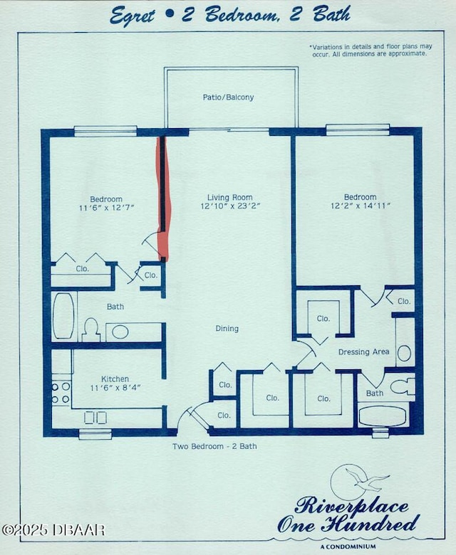 100 Silver Beach Ave Unit 710, Daytona Beach, FL 32118 - property floor plan