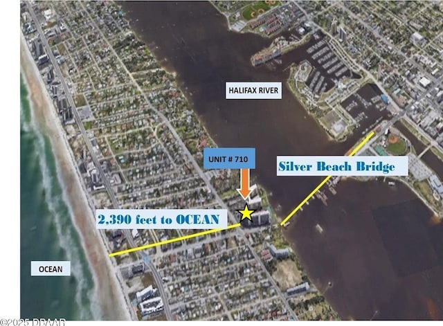 100 Silver Beach Ave Unit 710, Daytona Beach, FL 32118 - map / location
