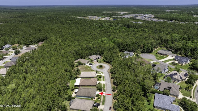 30 Foxfield Look, Ormond Beach, FL 32174 - bird's eye view with a residential view and a forest view