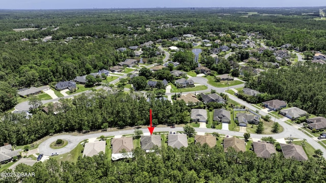 30 Foxfield Look, Ormond Beach, FL 32174 - aerial view featuring a residential view and a wooded view