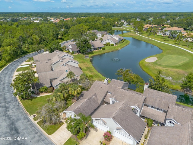 2017 Cornell Pl, Port Orange, FL 32128 - aerial view of residential area featuring a large body of water and a golf course