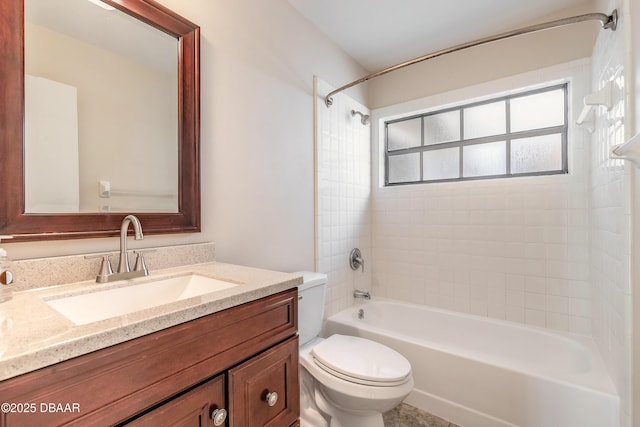 2017 Cornell Pl, Port Orange, FL 32128 - bathroom featuring vanity and bathtub / shower combination