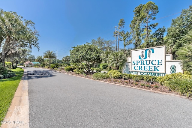 2017 Cornell Pl, Port Orange, FL 32128 - view of asphalt road featuring curbs