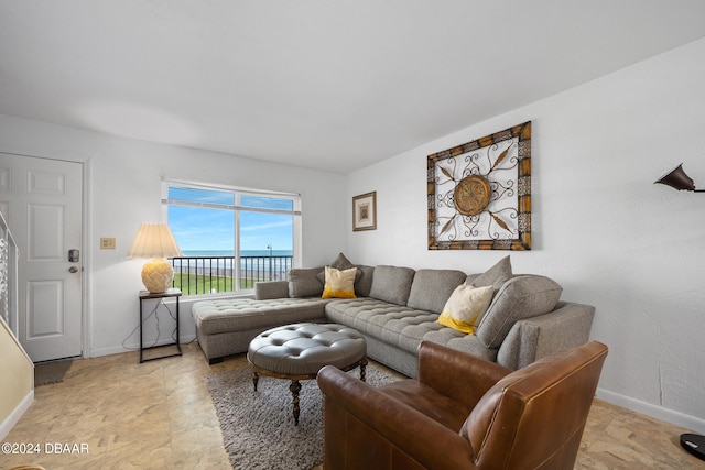 view of living room