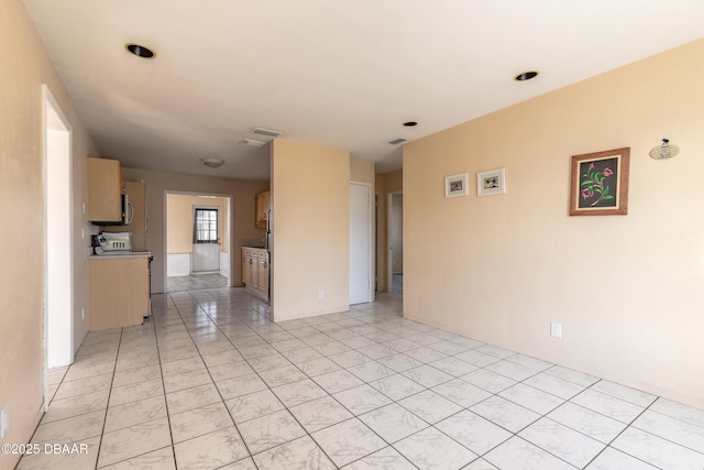 view of tiled empty room