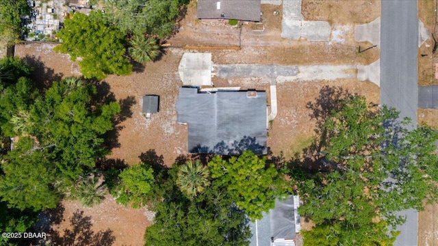 aerial view of property's location
