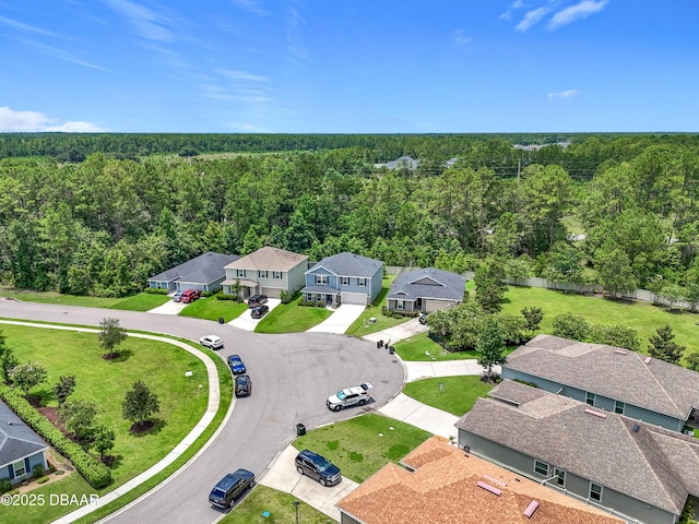 153 Orient Dr, Saint Augustine, FL 32092 - aerial view of residential area with a forest