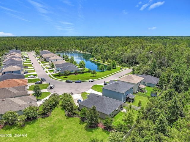 153 Orient Dr, Saint Augustine, FL 32092 - aerial view of residential area with a heavily wooded area and a nearby body of water