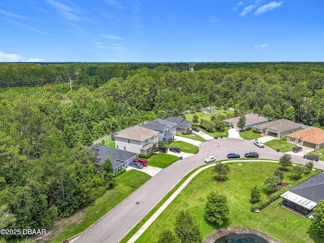 153 Orient Dr, Saint Augustine, FL 32092 - aerial perspective of suburban area with a forest