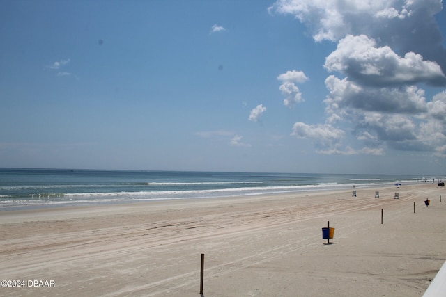 water view with a beach view