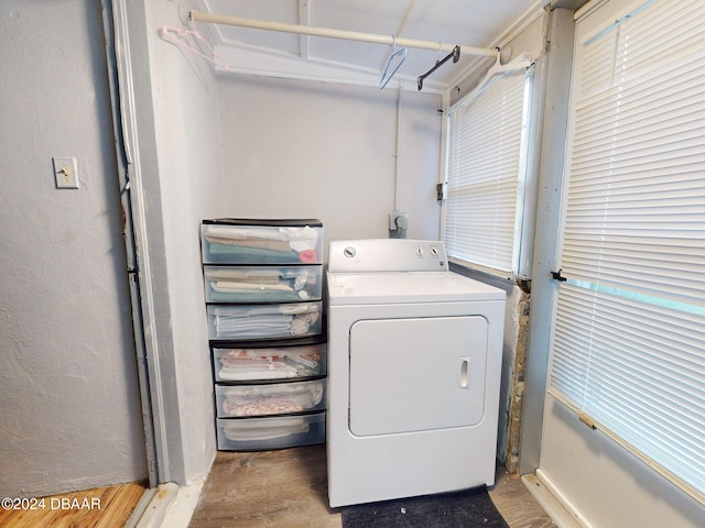 washroom featuring washer / clothes dryer