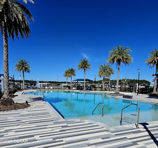 view of community pool