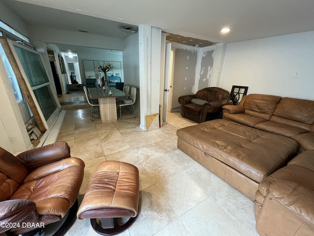 view of living room