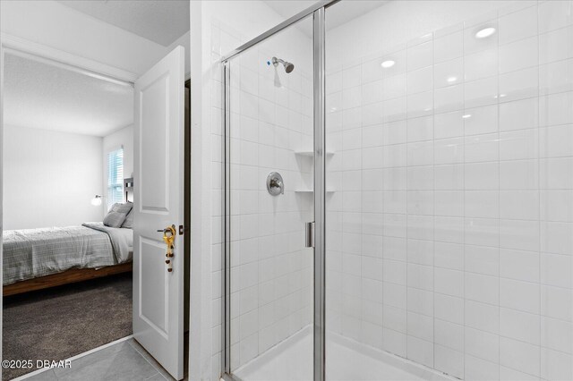 1223 Cabot Cliffs Dr, Daytona Beach, FL 32124 - bathroom featuring ensuite bath and a stall shower