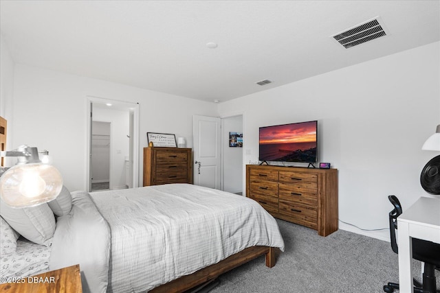 1223 Cabot Cliffs Dr, Daytona Beach, FL 32124 - carpeted bedroom with visible vents and connected bathroom