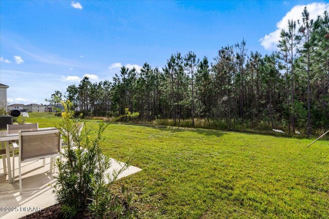 1223 Cabot Cliffs Dr, Daytona Beach, FL 32124 - view of yard with a patio area