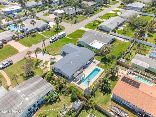 217 Royal Dunes Cir, Ormond Beach, FL 32176 - aerial perspective of suburban area featuring a pool
