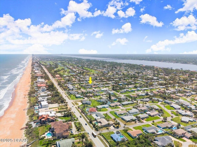 217 Royal Dunes Cir, Ormond Beach, FL 32176 - aerial view of residential area with expansive coastline