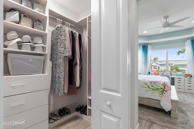 418 Good Life Way, Daytona Beach, FL 32124 - walk in closet with ceiling fan