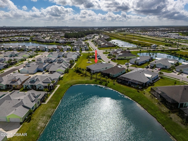 418 Good Life Way, Daytona Beach, FL 32124 - birds eye view of property with a water view