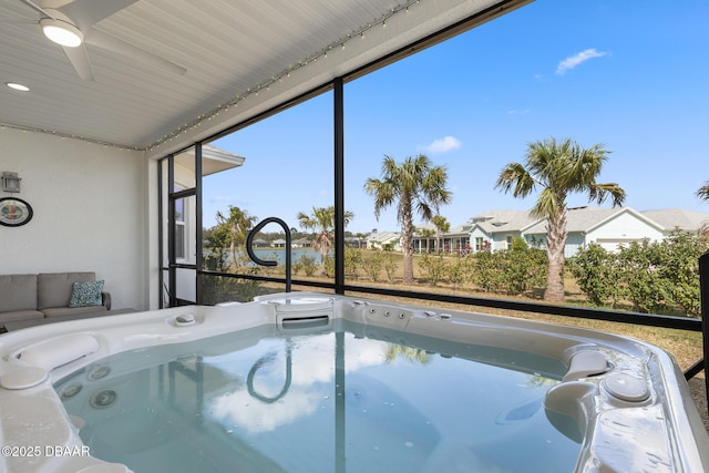 418 Good Life Way, Daytona Beach, FL 32124 - view of pool featuring a hot tub
