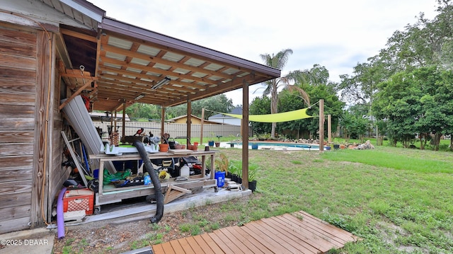 view of yard
