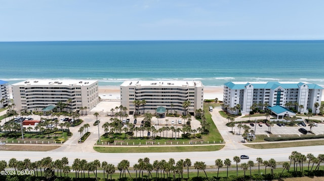 4631 S Atlantic Ave Unit 8101, Ponce Inlet, FL 32127 - drone / aerial view of apartment complex and a nearby body of water