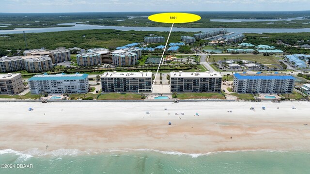 4631 S Atlantic Ave Unit 8101, Ponce Inlet, FL 32127 - drone / aerial view of expansive beach